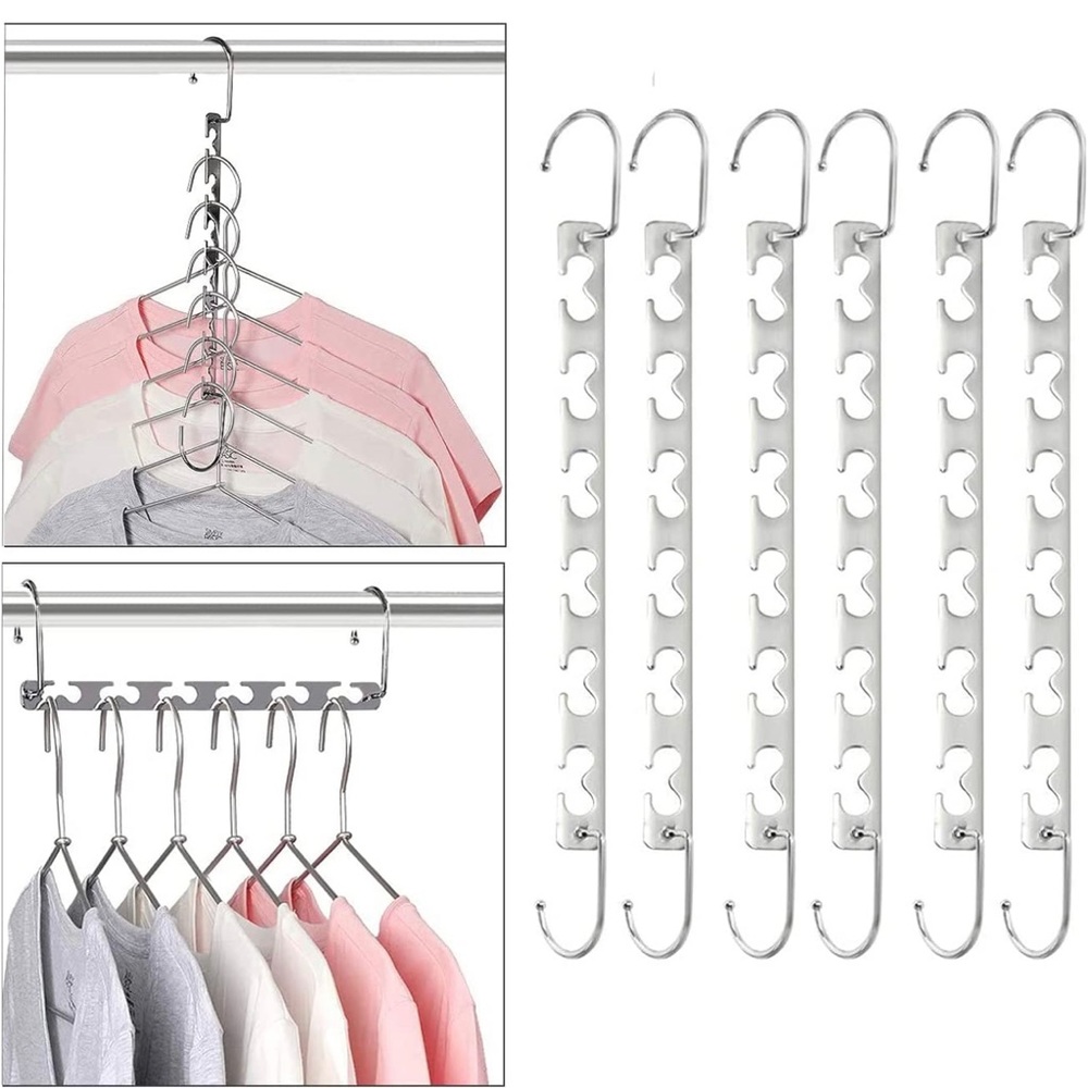 Hanger Space Savers Silver